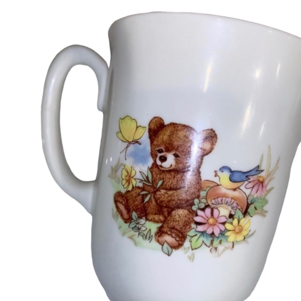 ROYAL KENT $150 TODDLER made in England child’s fine China bowl & 2 cups lot - Picture 2 of 9